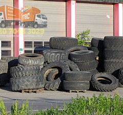 That is How You Dispose of Old Tyres