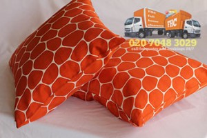 Orange-pillows