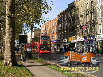 Shepherd's Bush - sidewalk